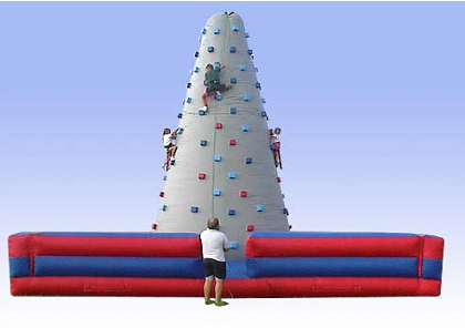 Inflatable Climbing Wall, Gilbert, Mesa, Tempe, Chandler, Scottsdale, Phoenix, Queen Creek, Higley, AZ, Arizona 