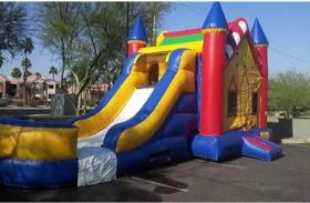 castle waterslide