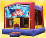 Flag Bouncy Castle Rental AZ