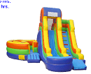 Inflatable Waterslides, Water Slides, Inflatable Slides, Bouncy Slides, Gilbert, Mesa, Chandler, Tempe, Scottsdale, Phoenix, Queen Creek, Higley, AZ, Arizona